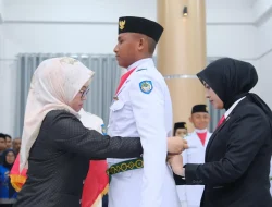 Bupati Gowa Kukuhkan 70 Anggota Paskibraka, Berharap Jauh Lebih Baik dari Tahun Sebelumnya
