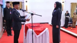 Bupati Bone Lantik Sekwan Ketua DPRD Bone Tidak Hadir