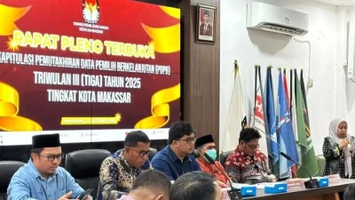 KPU Kota Makassar: DPT Naik Menjadi 1.070.078